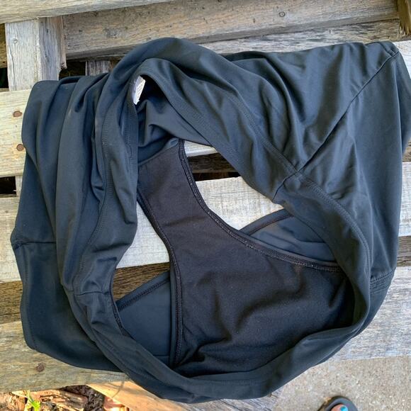 Liz Lange maternity swim skirt brief black - Picture 4 of 5